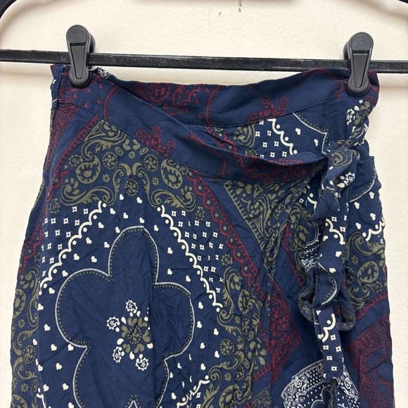 ModCloth Printed Paisley Wrap Midi Skirt - Picture 4 of 11